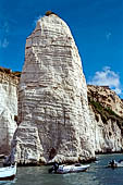 Il gigantesco monolito di roccia calcarea Pizzomunno.